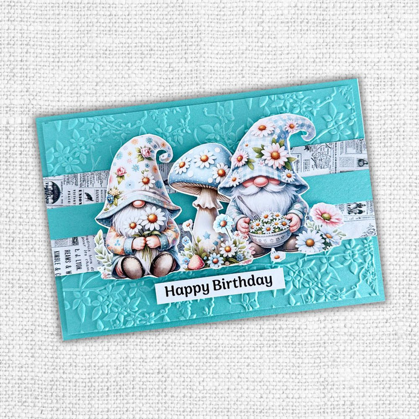 Leafy Garden 3D Embossing Folder 31506