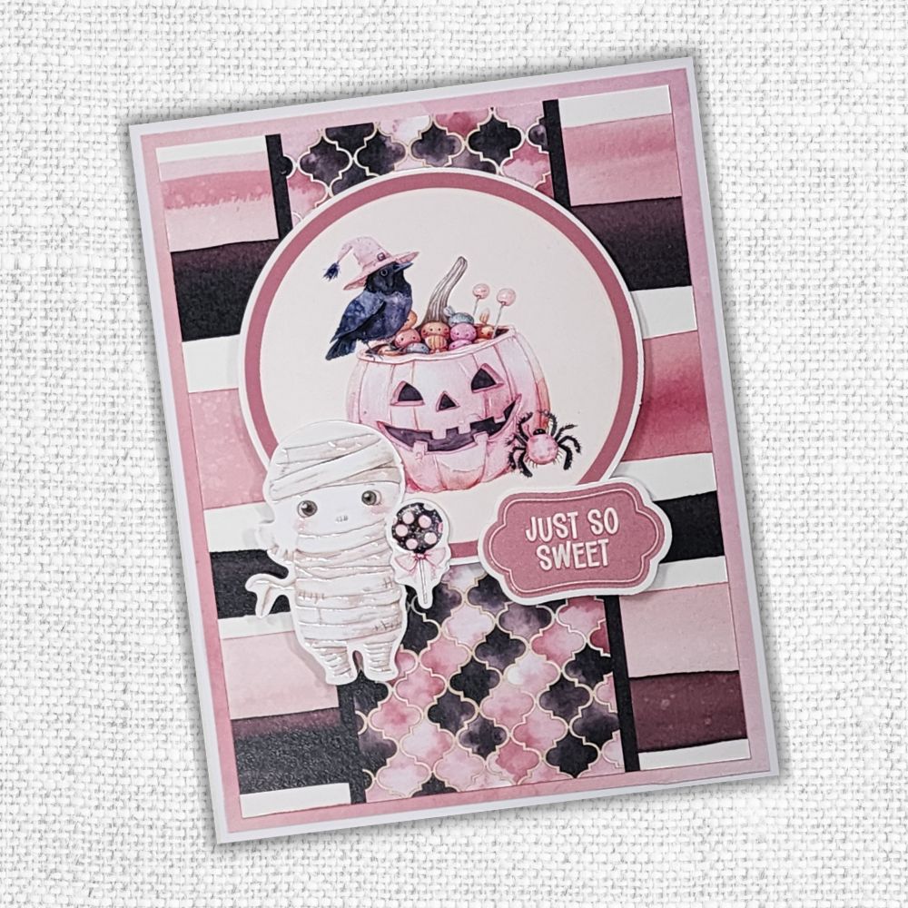 Pink Halloween 6x8