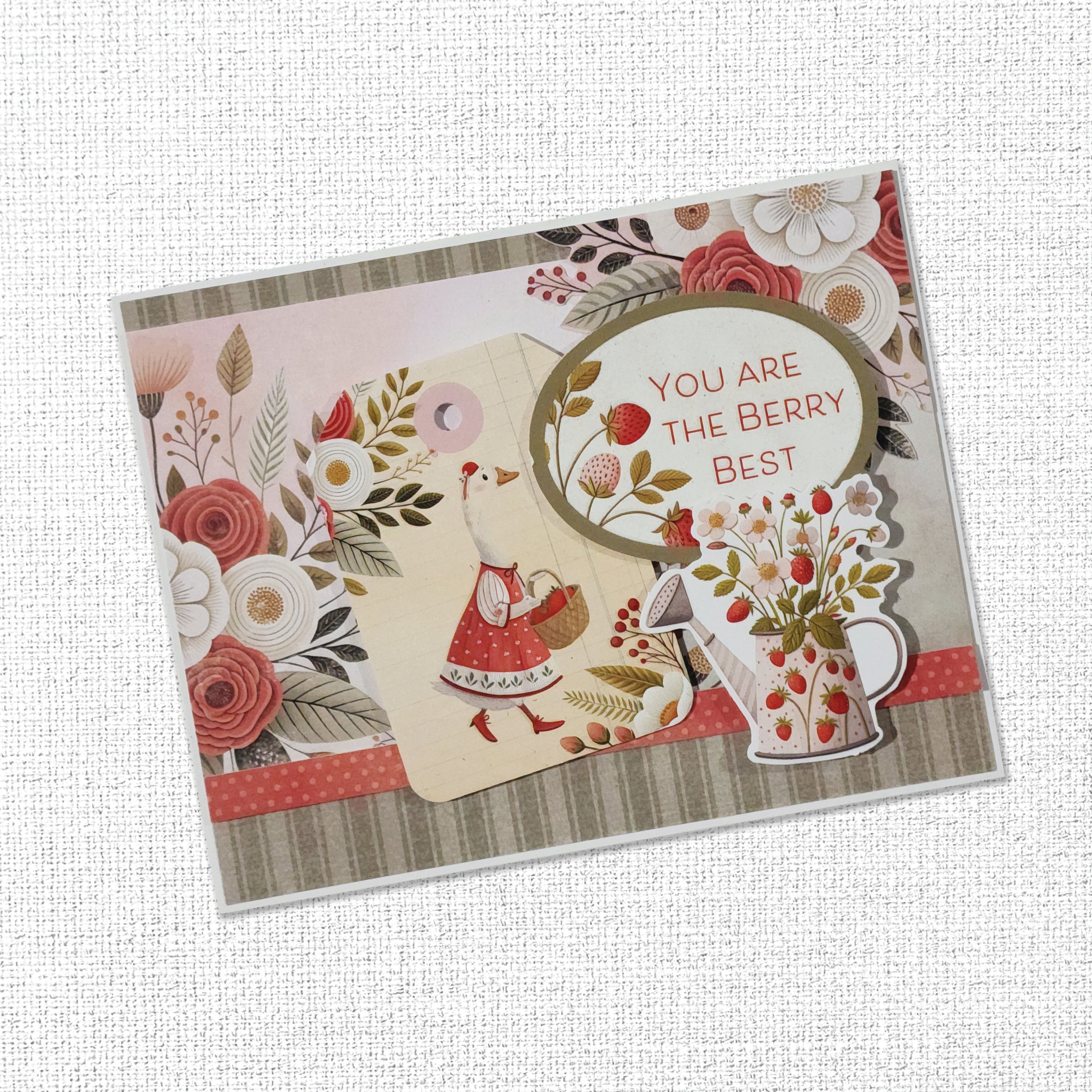 Strawberry Friends Basics 6x6 Paper Collection 34881