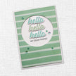 Stacked Sentiments No. 2 Metal Die Set 34389