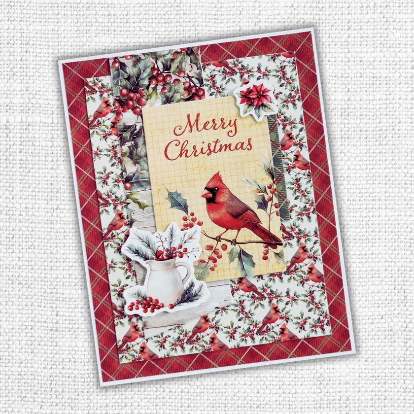 Christmas Tree Farm Papercuts Cardmaking Kit 35439