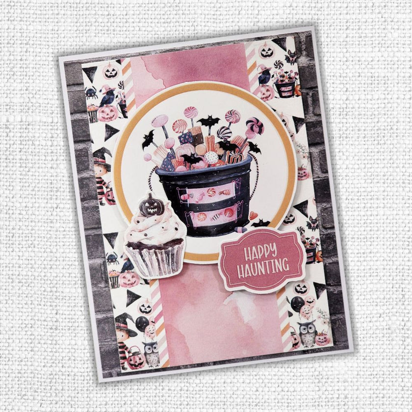 Pink Halloween 6x8