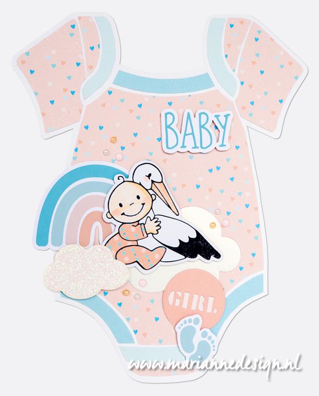 Marianne Design Creatables Die - Baby Boy & Girl Text