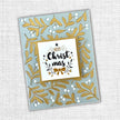 Floral Christmas Coverplate Die 32466