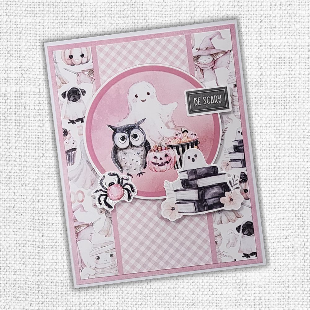 Pink Halloween 6x8