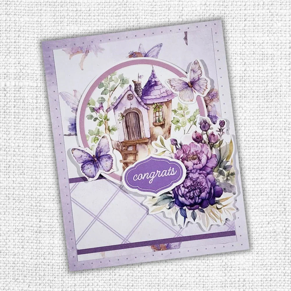 Lavender & Fairies 6x8