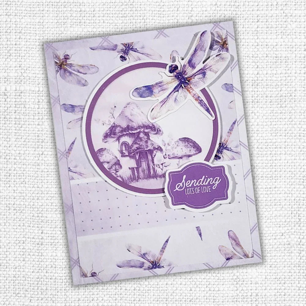 Lavender & Fairies 6x8