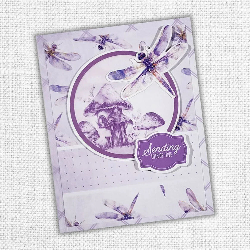 Lavender & Fairies 6x8
