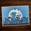 Poppy Field Border Metal Cutting Die 18640