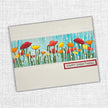 Poppy Field Border Metal Cutting Die 18640