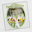 Poppy Field Border Metal Cutting Die 18640