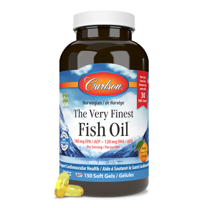 Carlson Laboratories - Vffo Orange 150 Soft Gels