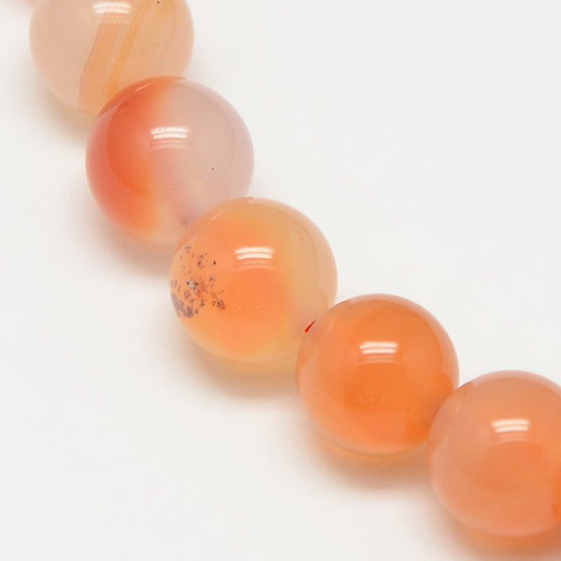 Carnelian Agate Gemstone Bead