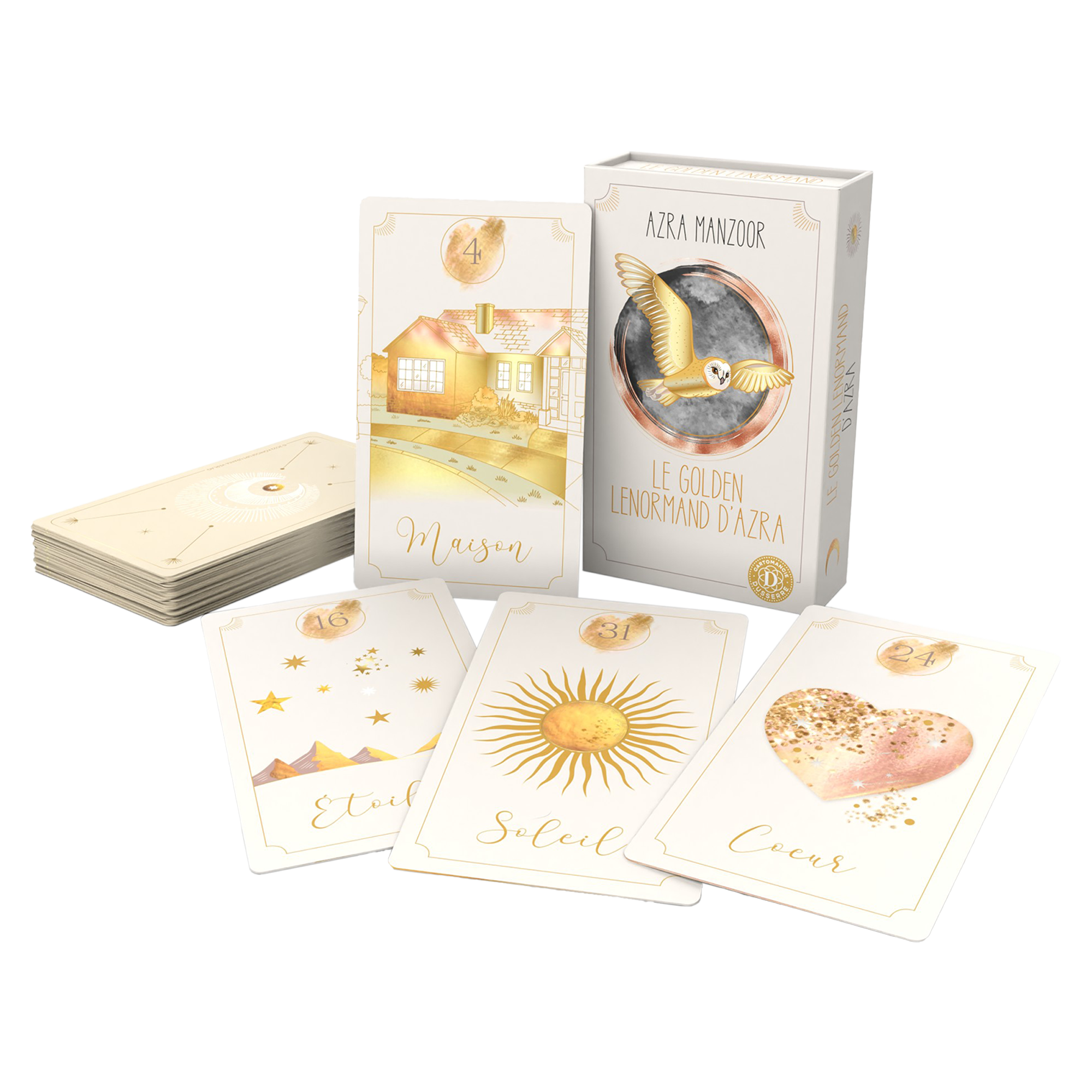 Cartamundi - GOLDEN LENORMAND - 36 CARTES