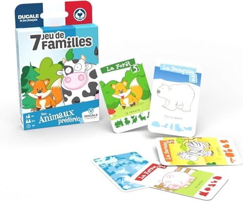 Cartamundi - Jeu de Famille - Mes Animaux Préférés - Emballage Éco-responsable (FR)