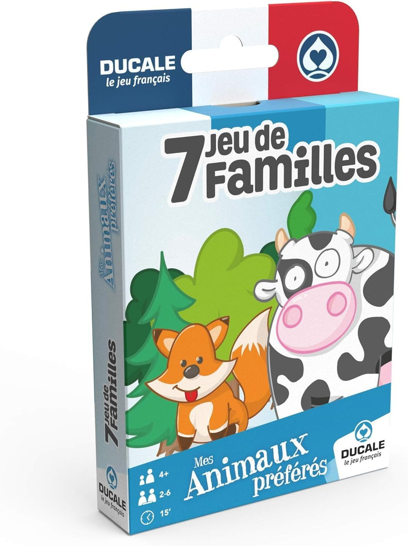 Cartamundi - Jeu de Famille - Mes Animaux Préférés - Emballage Éco-responsable (FR)