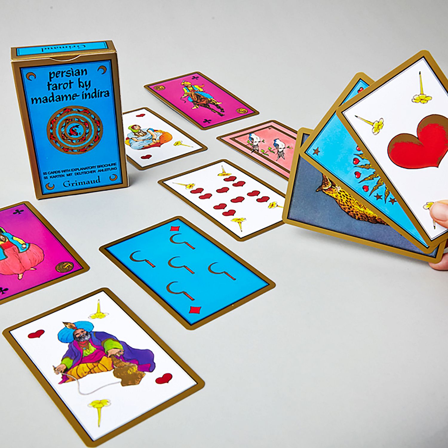 Cartamundi - Tarot Persan De Madame Indira - 54 Cartes