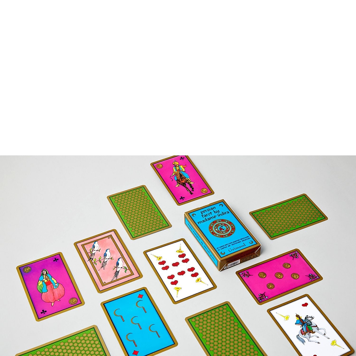 Cartamundi - Tarot Persan De Madame Indira - 54 Cartes