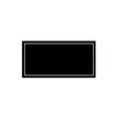 Carte plastifiée, noire bordure blanche