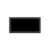 Carte plastifiée, noire bordure blanche