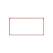 Carte plastifiée, blanc avec bordure de couleur 2