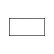Carte plastifiée, blanc avec bordure de couleur 2
