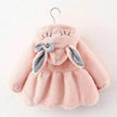 Cartoon Coat Hooded Baby Girl Toddler Fur