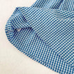 Cartoon Suspender Plaid A- Line Skirt