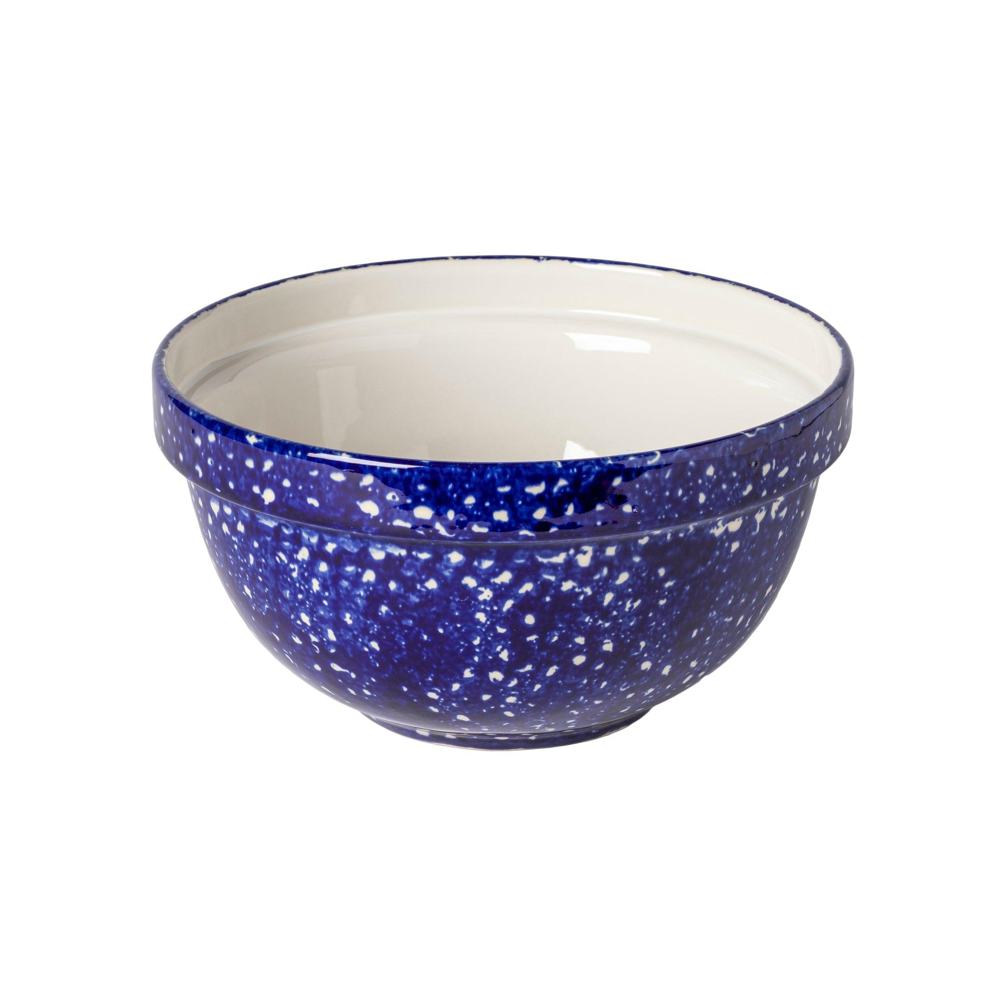 Casafina - Abbey Blue Splatter Medium Mixing bowl