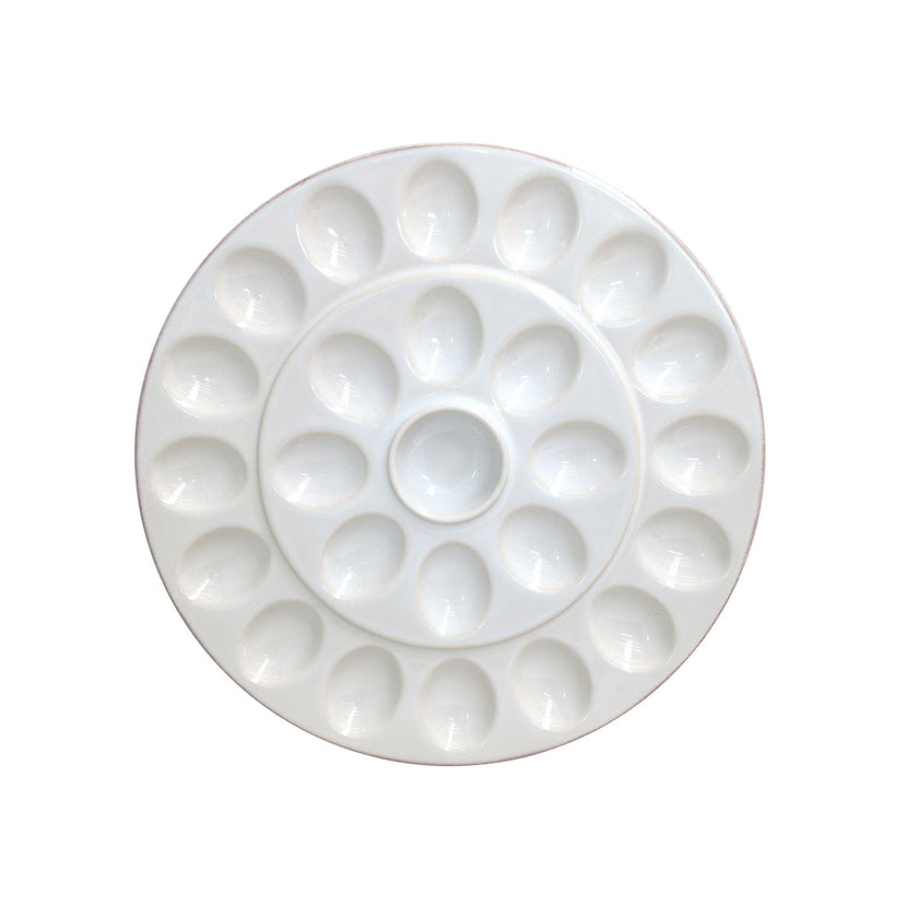 Casafina - Cook & Host White Egg platter