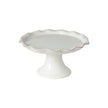 Casafina - Cook & Host White Fluted footed plate 23cm