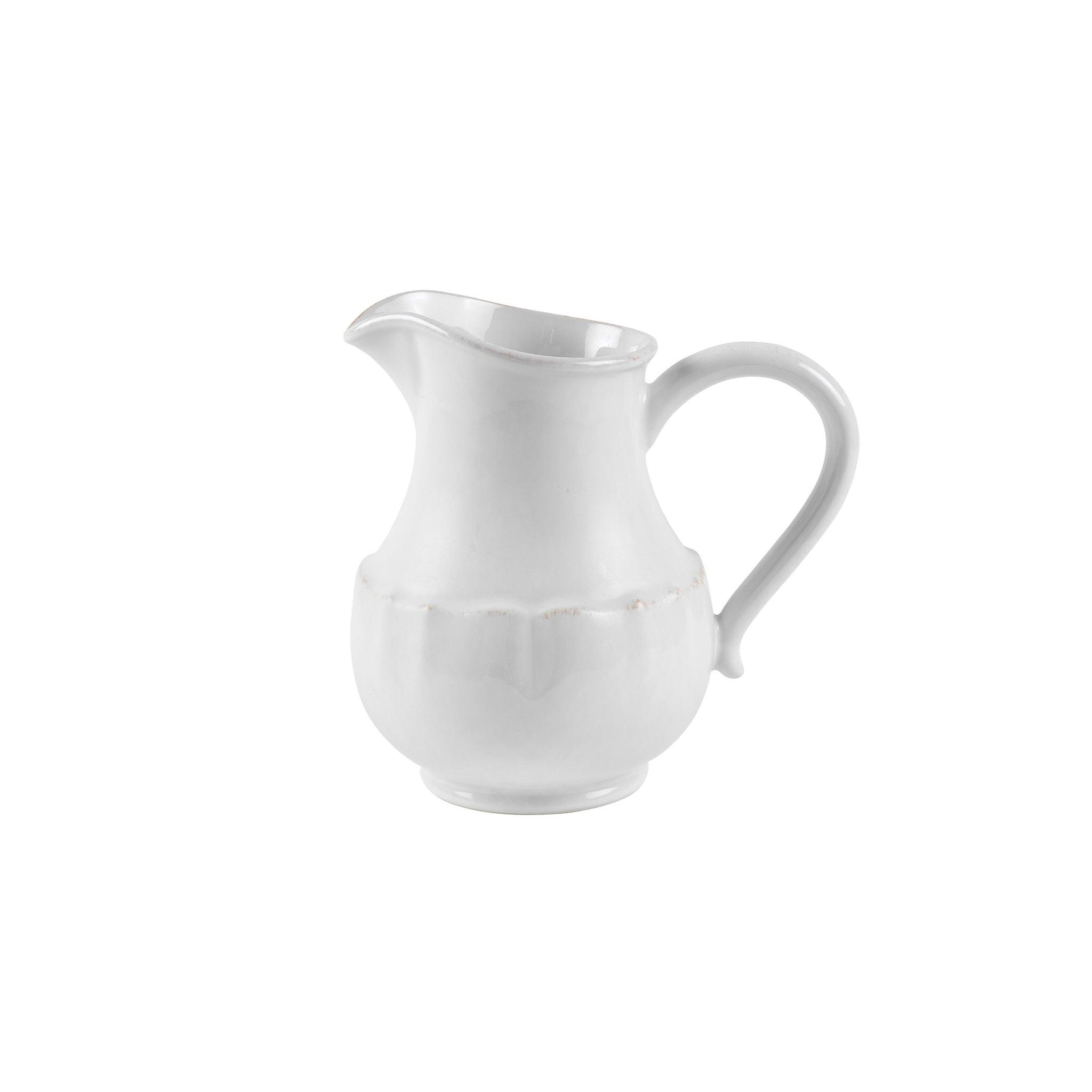 Casafina - Impressions Linen White Pitcher