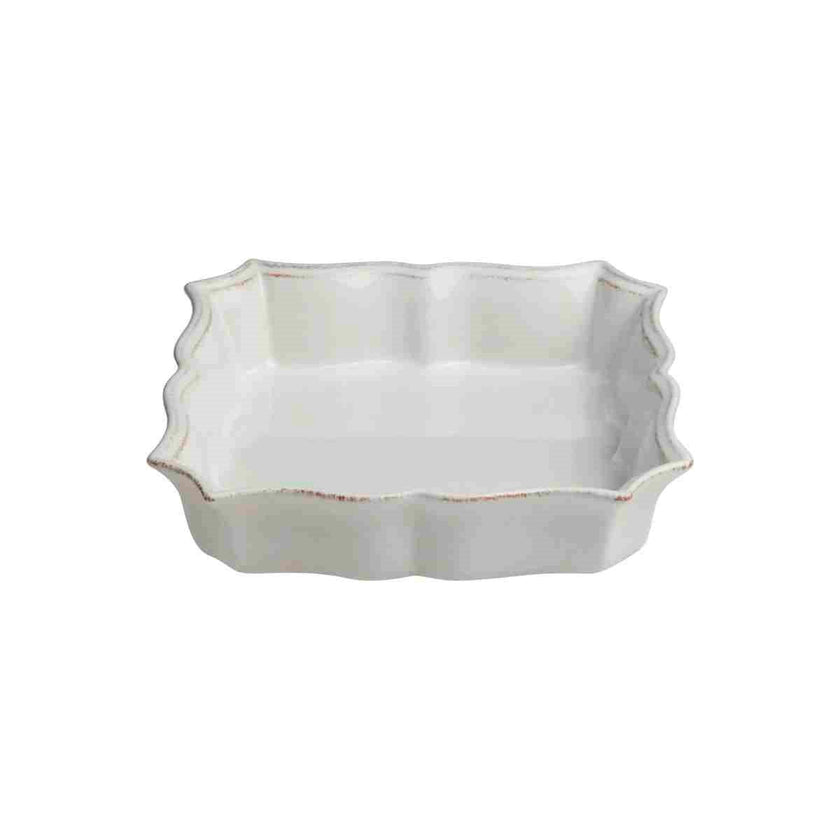 Casafina - Impressions Linen White Square baker