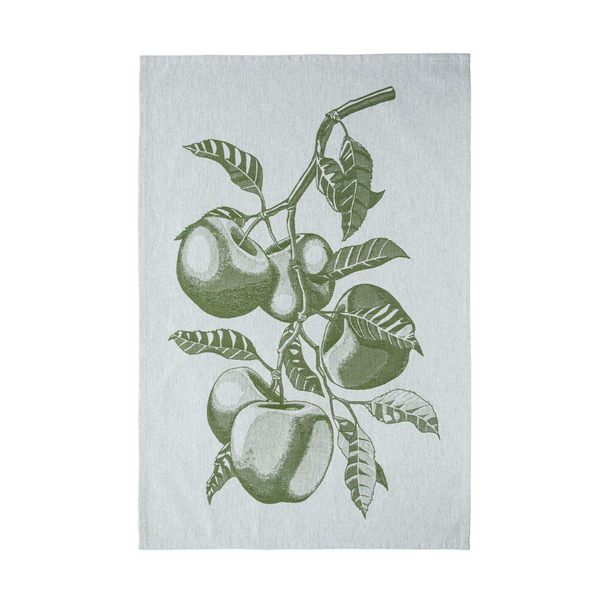 Casafina - Kitchen Towel Green Apples (Set of 2)