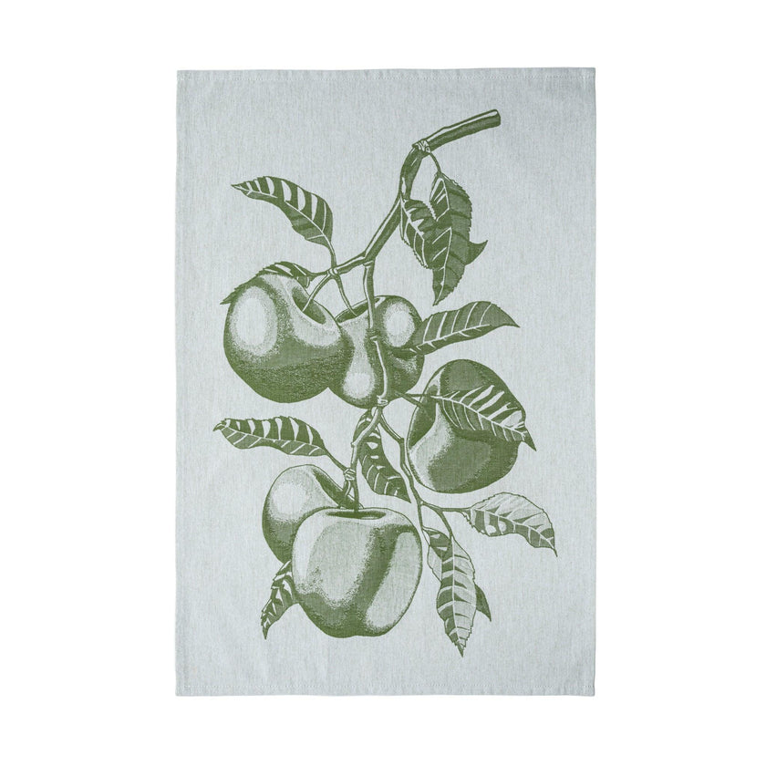 Casafina - Kitchen Towel Green Apples (Set of 2)