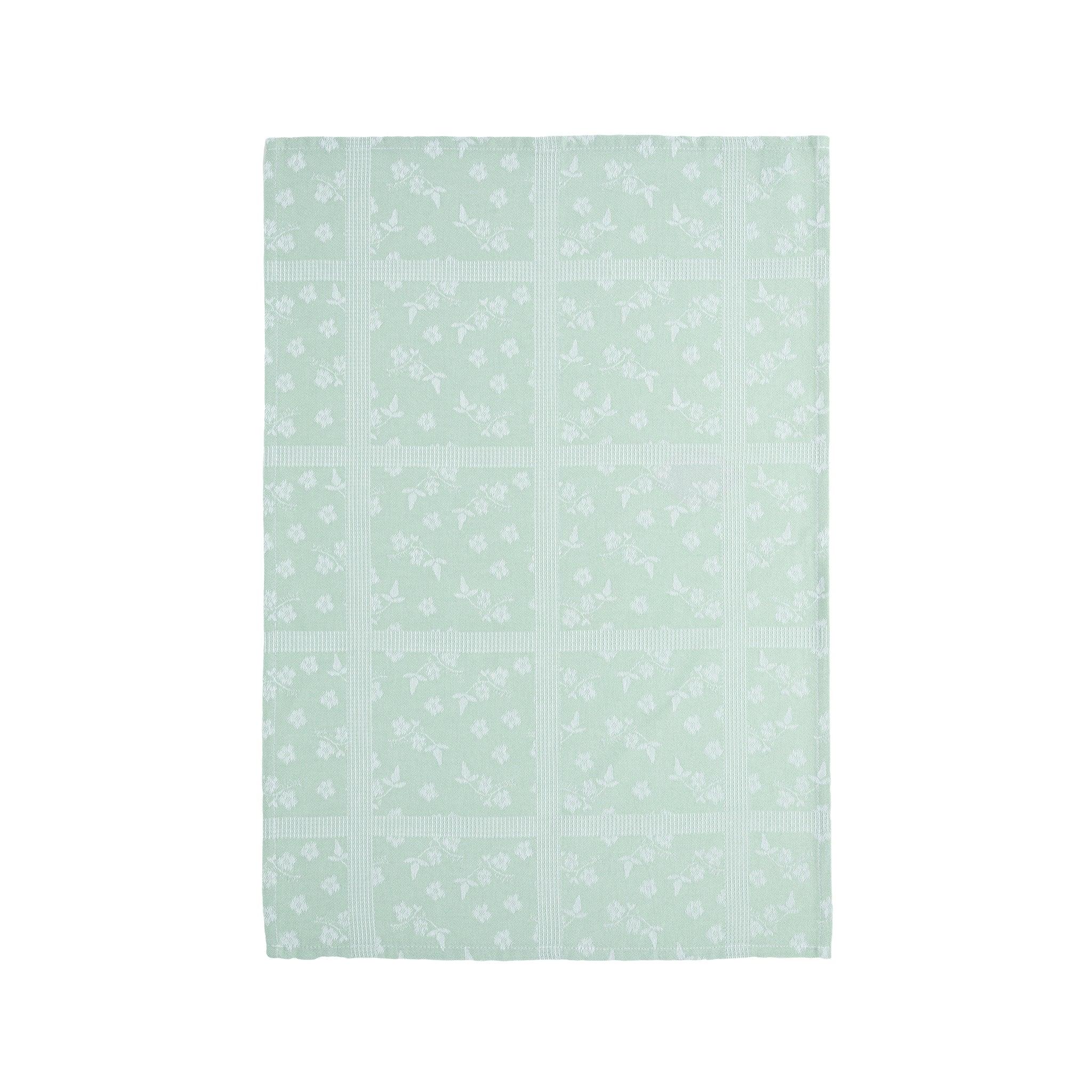 Casafina - Kitchen Towel Sage Flowers (Set of 2)