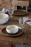 Casafina - Monterosa Choco-Latte Dinner plate