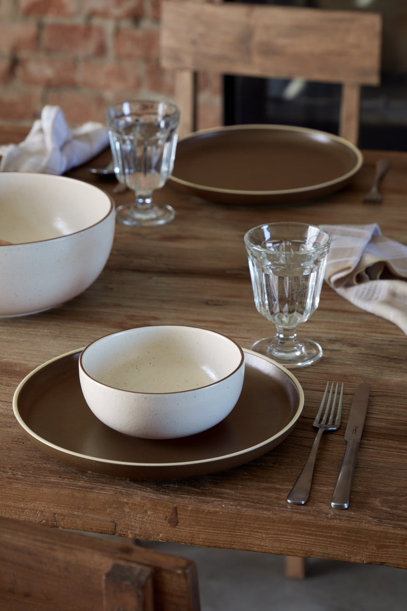 Casafina - Monterosa Choco-Latte Dinner plate