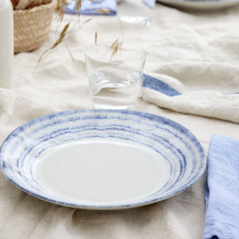 Casafina - Nantucket White Dinner plate (Set of 6)