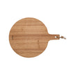 Casafina - Planche ronde en bois de chêne avec poignée 34cm