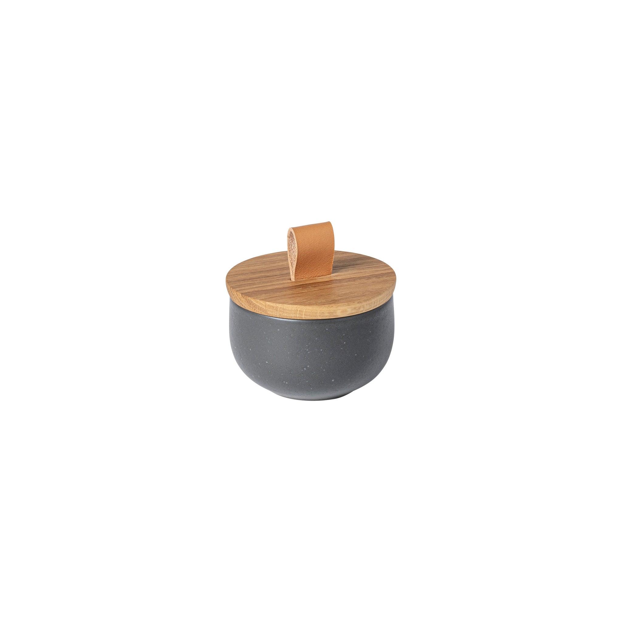 Casafina - Pacifica Salt Cellar w/Oak lid