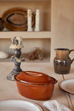 Casafina - Poterie Caramel Covered Oval casserole