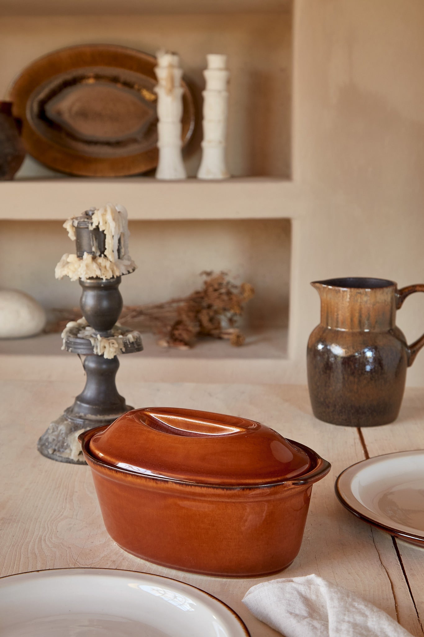Casafina - Poterie Caramel Covered Oval casserole