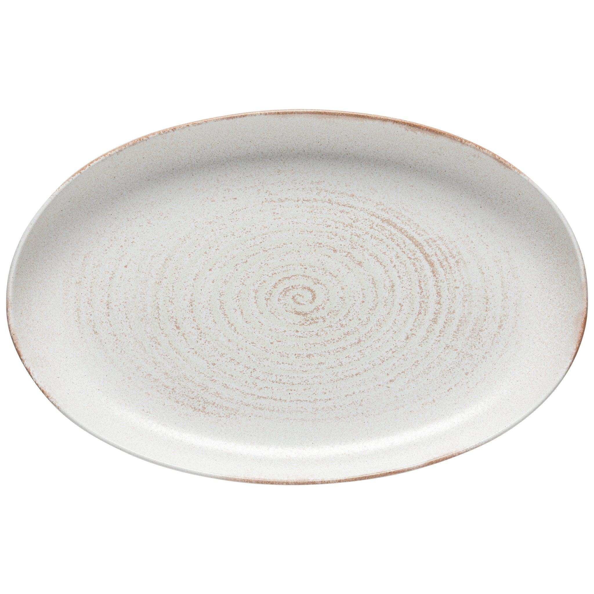 Casafina - Vermont Cream Oval platter 41cm
