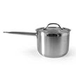 Casserole haute et couvercle en acier inoxydable, 3,78 L