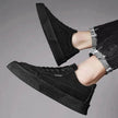 Men's Breathable Lace-Up Sneakers | Thick-Sole Casual Board Shoes