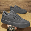 Men's Breathable Lace-Up Sneakers | Thick-Sole Casual Board Shoes
