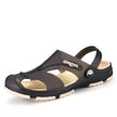 Casual Men's Plus Size Slippers Baotou Half Beach Slippers
