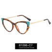 Cat Eye Anti-blue Light Large Frame Slim Look Optical Glasses