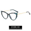 Cat Eye Anti-blue Light Large Frame Slim Look Optical Glasses
